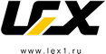 Логотип фирмы LEX в Берёзовском