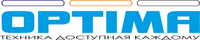 Логотип фирмы Optima в Берёзовском