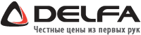 Логотип фирмы Delfa в Берёзовском